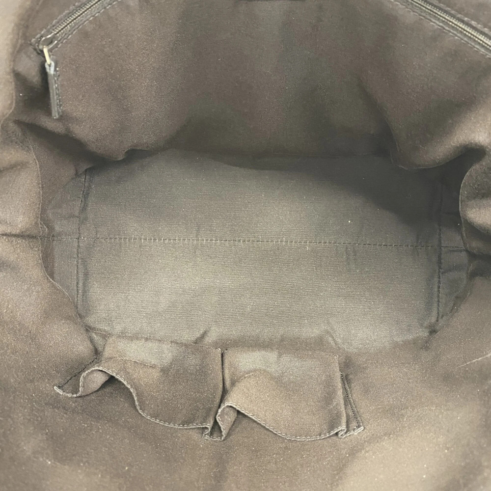 GUCCI Brown Leather Bamboo Tote Bag - Picture 4 of 10